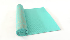 Jute Yoga Mat with PVC for Fitness and Studio Use