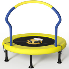 Indoor Trampoline for Kids with Safety Net and Adults